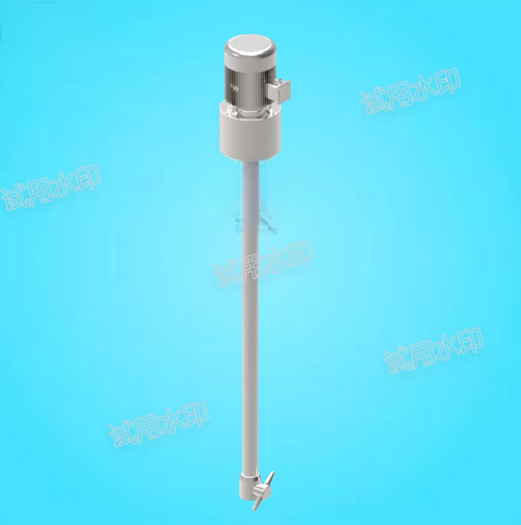 Motor driven high pressure tank cleaning machine