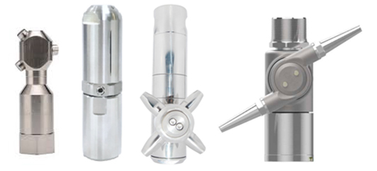 High impact 3D rotary tank washer